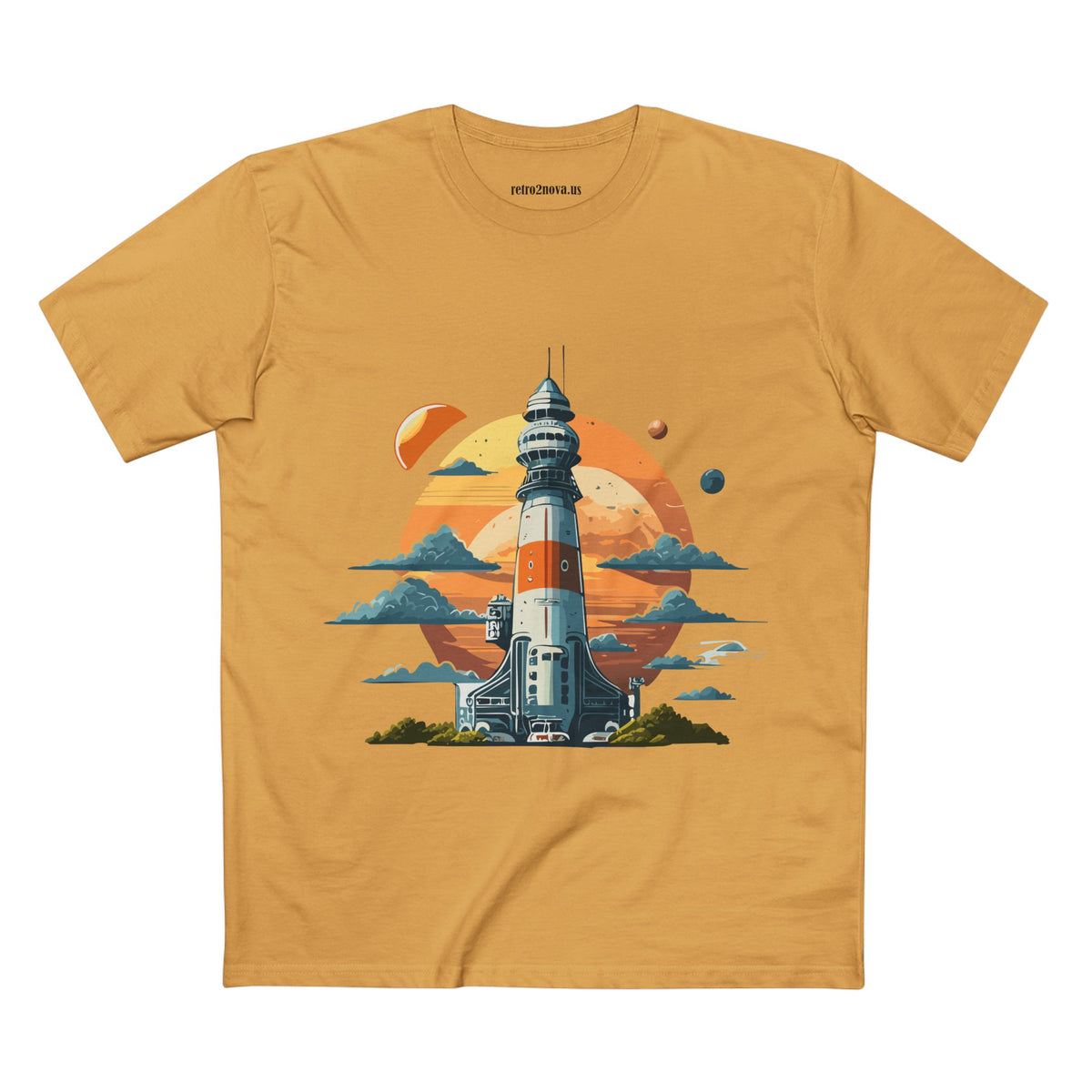 Cosmos Shuttle Graphic Tee Staple Unisex 100 Cotton Tee Shirt - CS-3