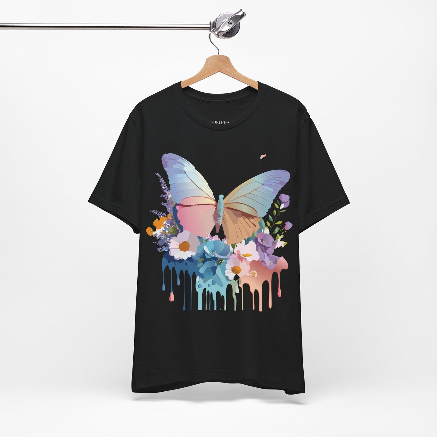 Butterfly Graphic Tee Unisex Adelpha Art Design Vintage Inspired Shirt