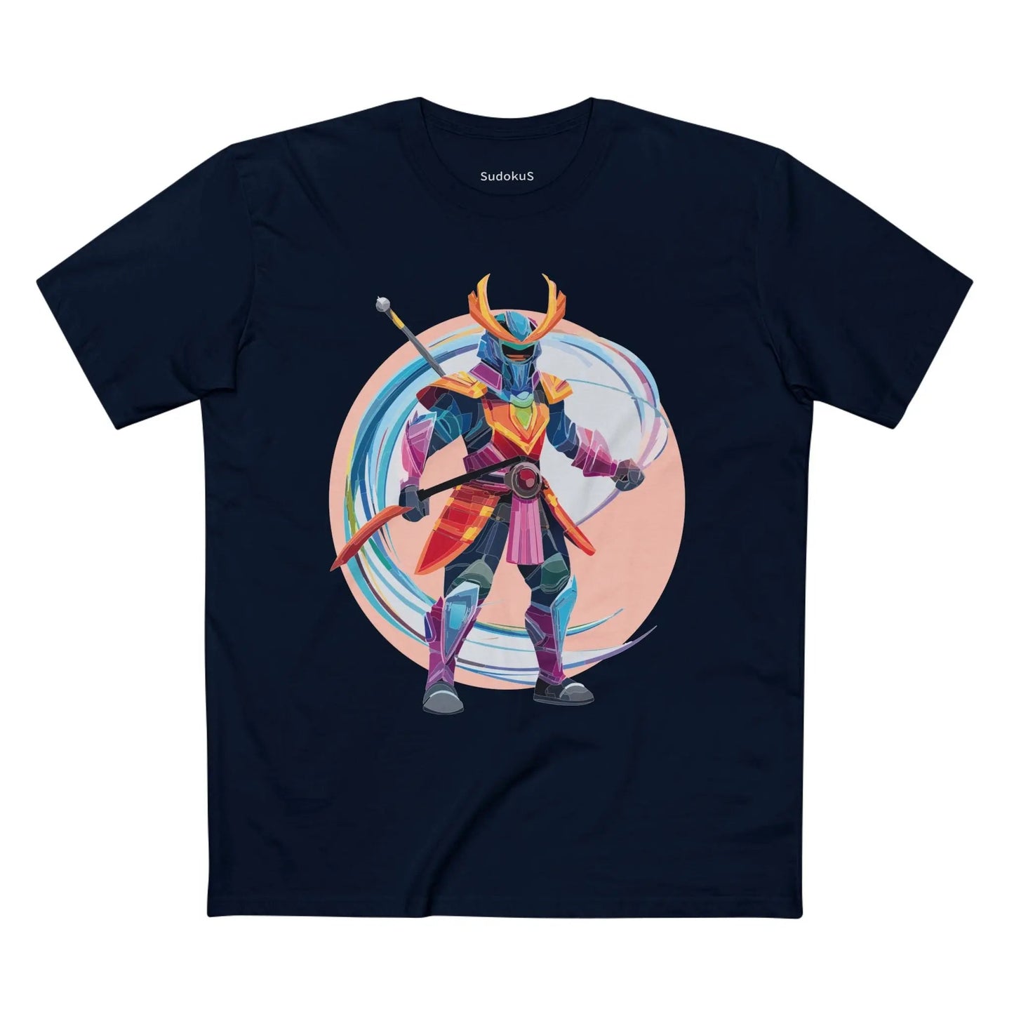 Samurai Graphic Unisex 100 Cotton Staple Tee 21