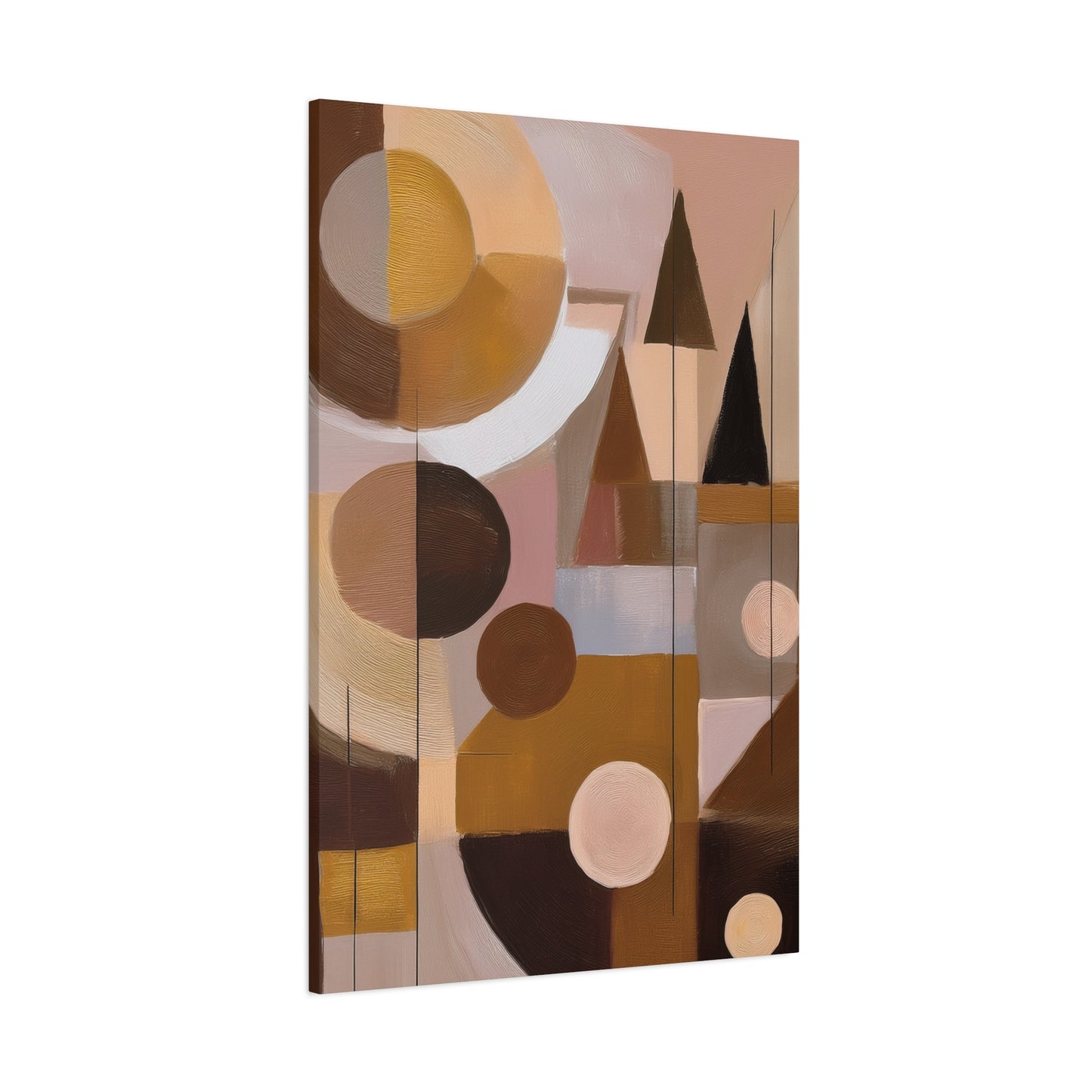 Abstract Geometric Painting Print Canvas 20x24,20x30,24x30 24x32,24x36,30x40 32x48,36x48,40x60 Pine-Wood Inner Frame ABS-51
