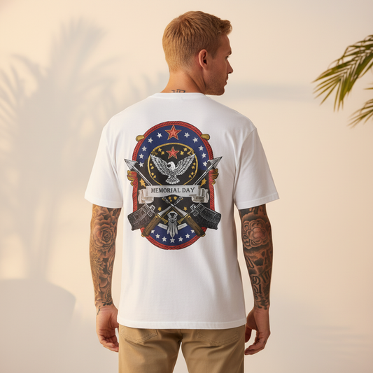 Memorial Day Graphic Tee Unisex 100 Cotton Comfort Colors T-Shirt 135