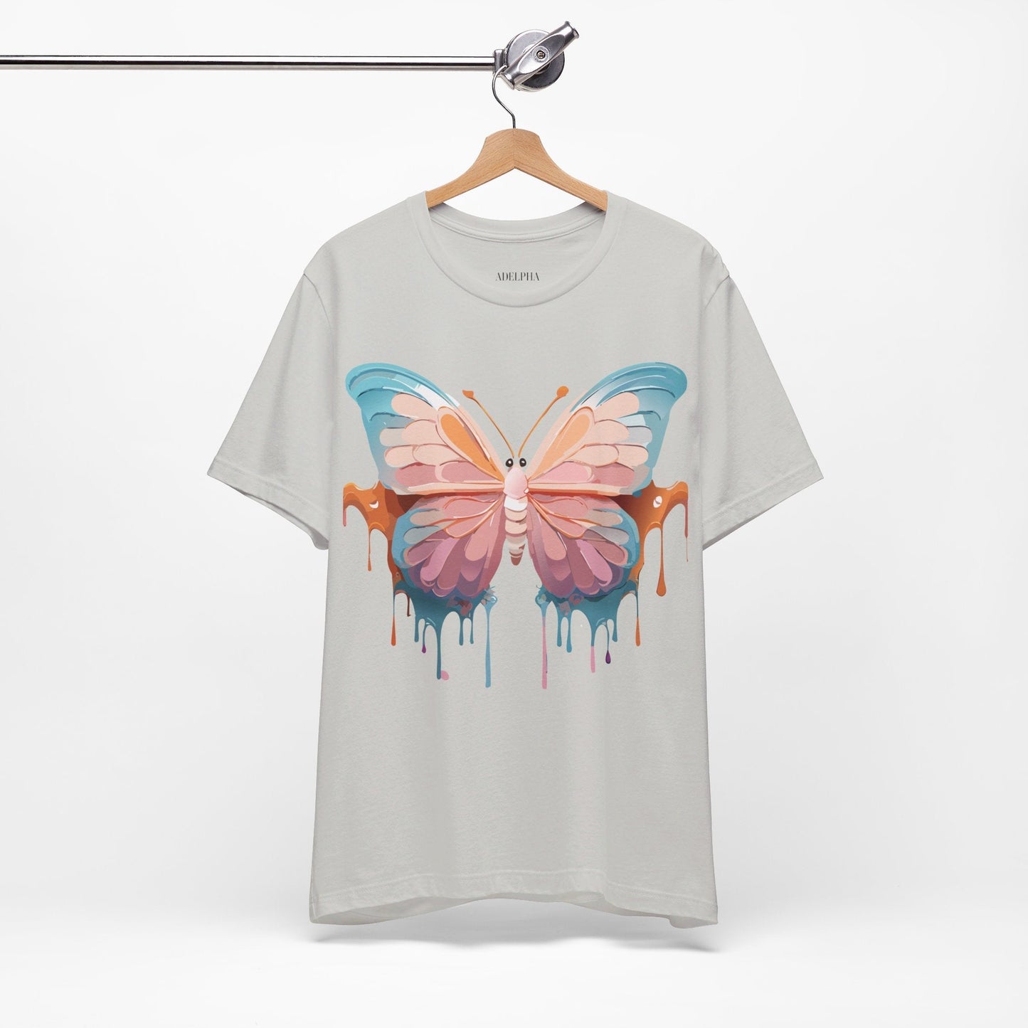 Adelpha Vintage Inspired Graphic Tee Unisex Short Sleeve Shirt