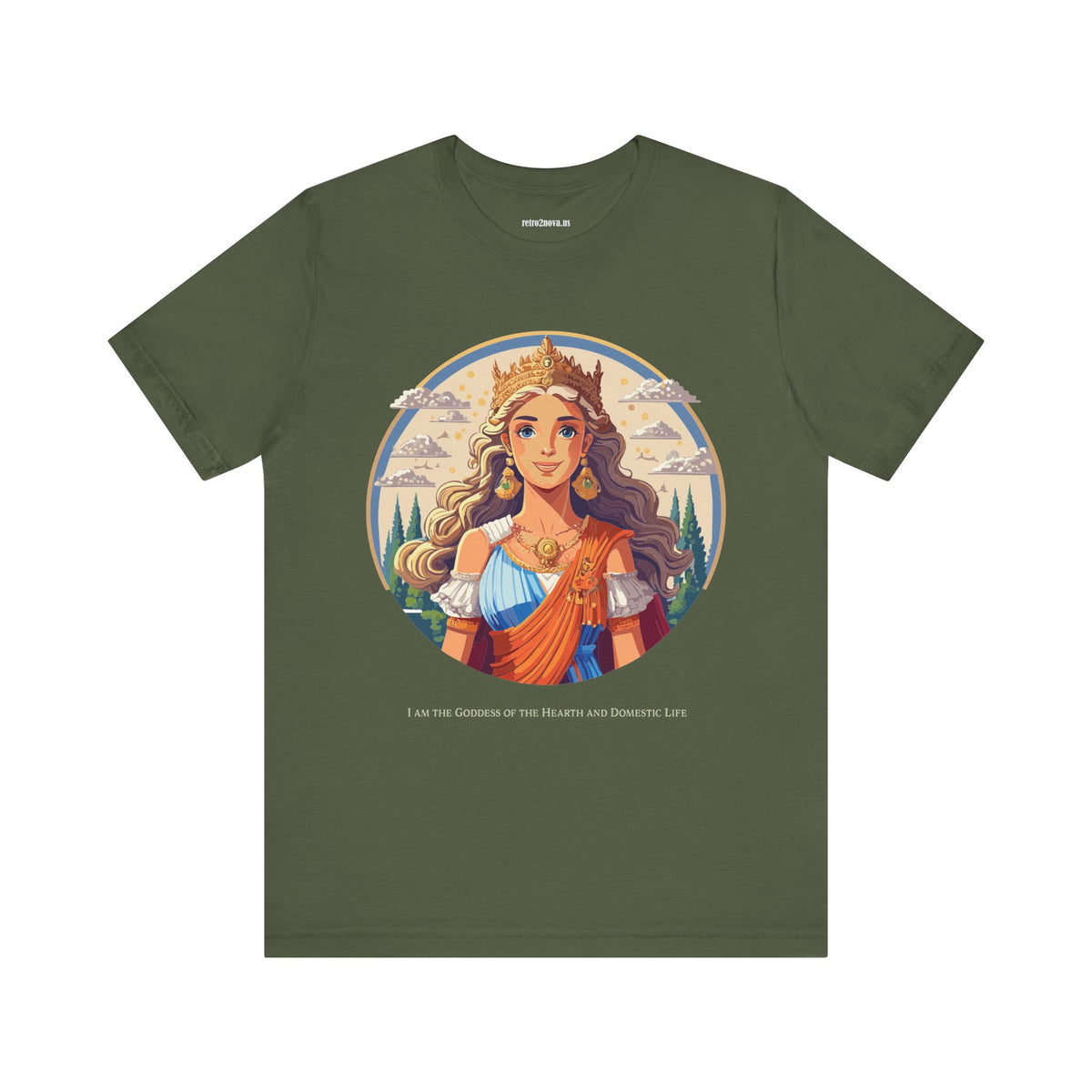 Goddess Graphic Unisex Cotton Bella+Canvas Tee ab106