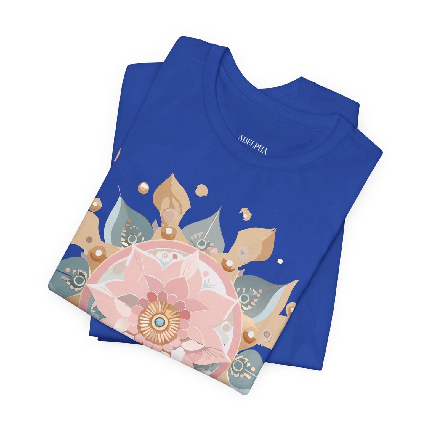 Adelpha Mandala Graphic Tee Unisex Vintage Inspired Art Design Shirt Premium Comfort