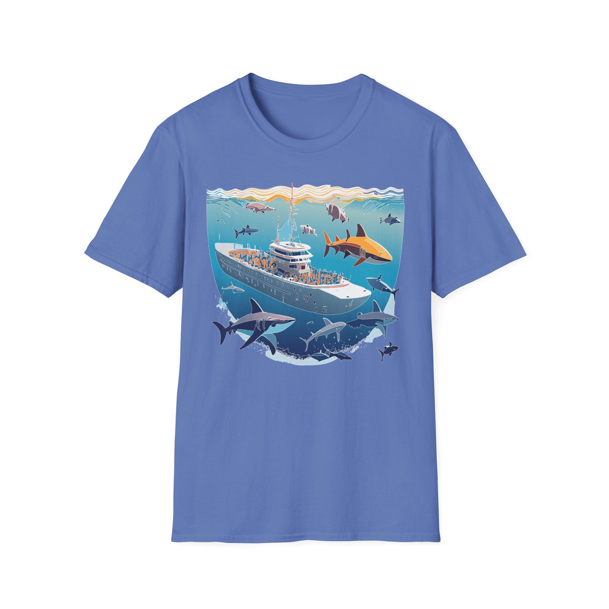 Ocean U boat Graphic Tee Gildan Unisex 100 Cotton Tee Shirt c29
