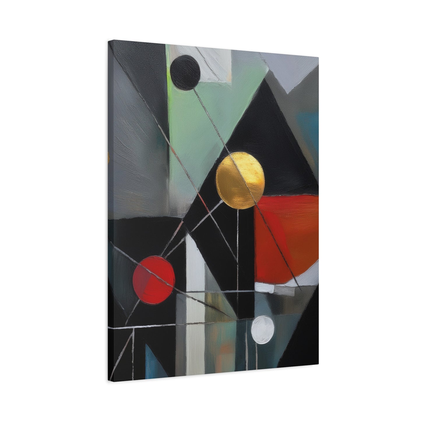Abstract Oil Painting Print Canvas 20x24,20x30,24x30 24x32,24x36,30x40 32x48,36x48,40x60 Pine-Wood Inner Frame ABS-159