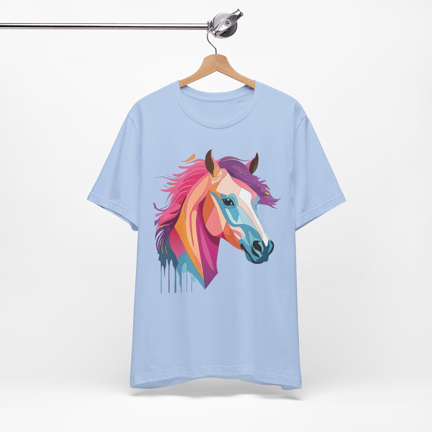 Unisex Animal Shirt Art Design Short Sleeve With Wild Animals Graphic Print Comfort Tee