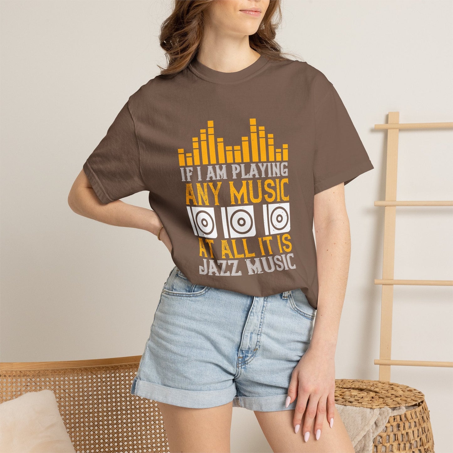 Music Graphic Design Unisex Cotton T-shirt m17