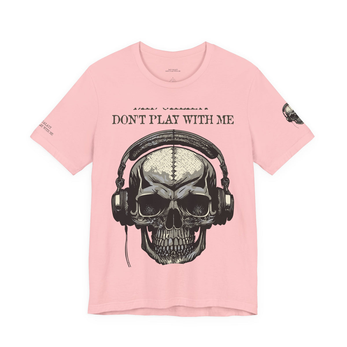 Skull Rock Graphic Unisex Cotton Bella+Canvas Tee with Art Design b45