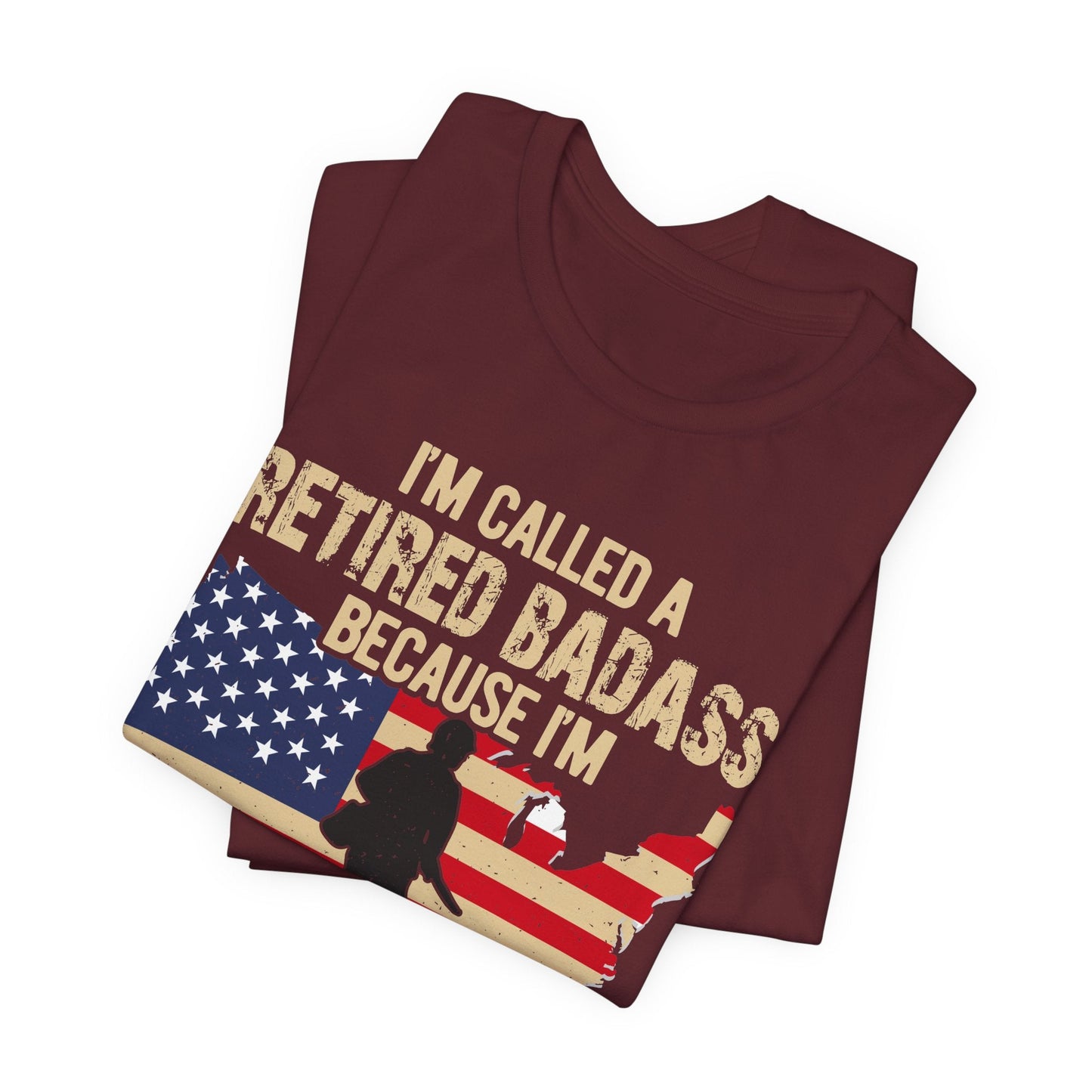 Army Veteran Patriotic Graphic Design Unisex Cotton T-Shirt v22