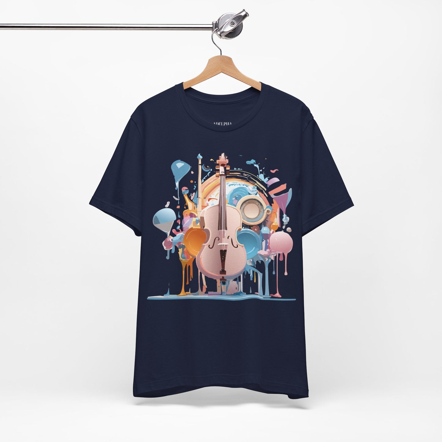 Music Graphic T Shirt Unisex Adelpha Artwork Vintage Inspired Art Design Tee Collection