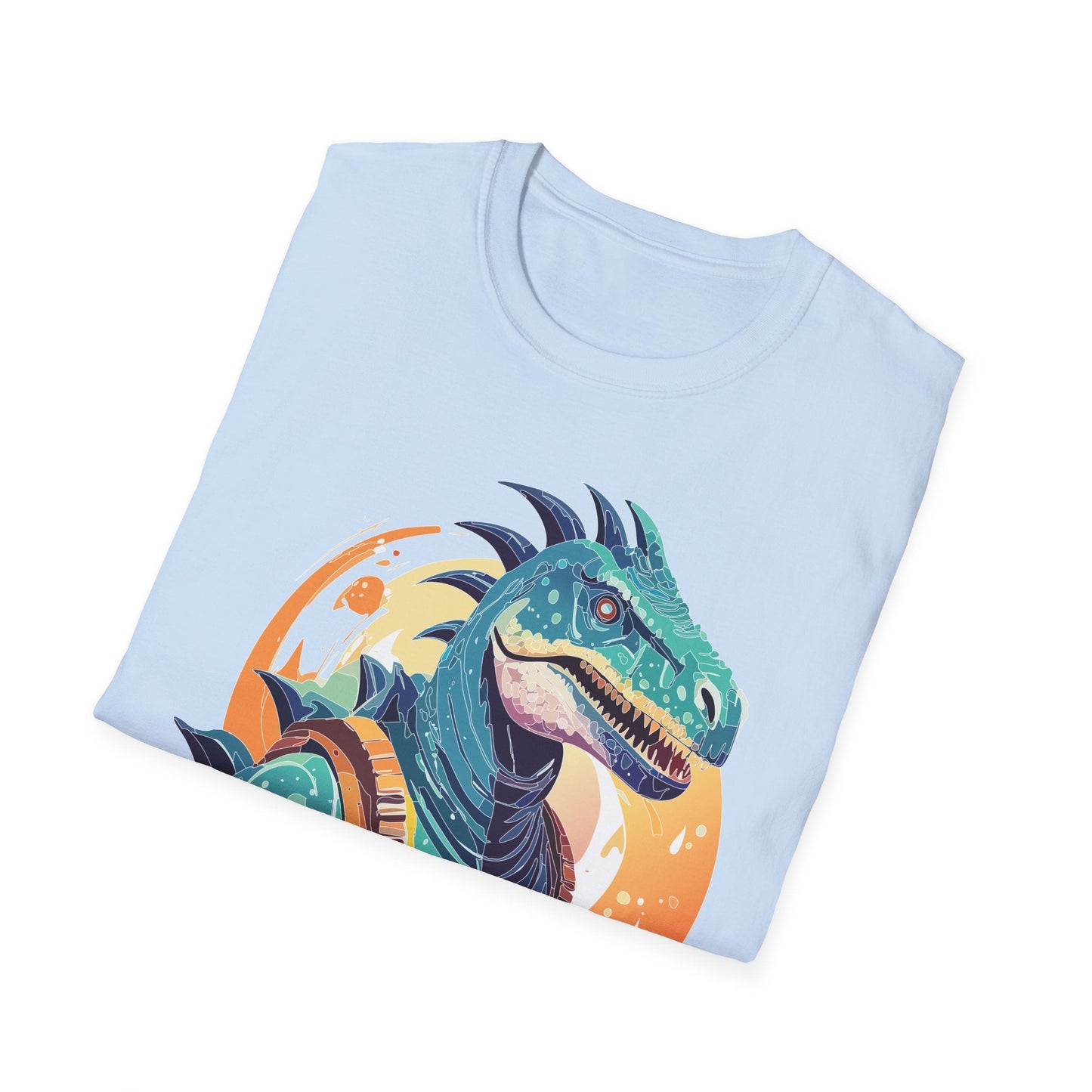 Alien Graphic Unisex Cotton Softstyle UFO Artwork Tee 17
