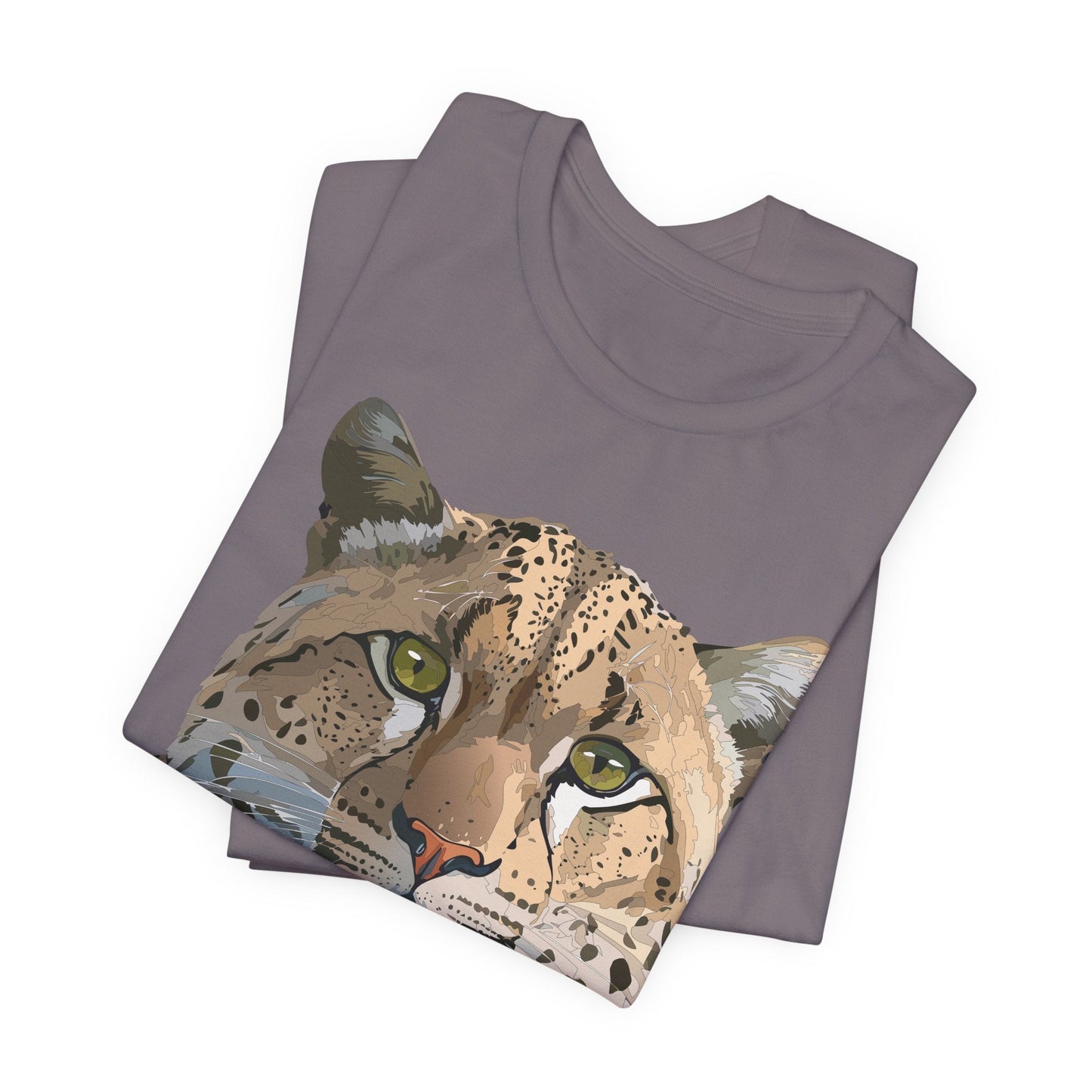 Unisex Animal Shirt With Animals Art Design Tee Short Sleeve Wildlife Print Tee Shirt