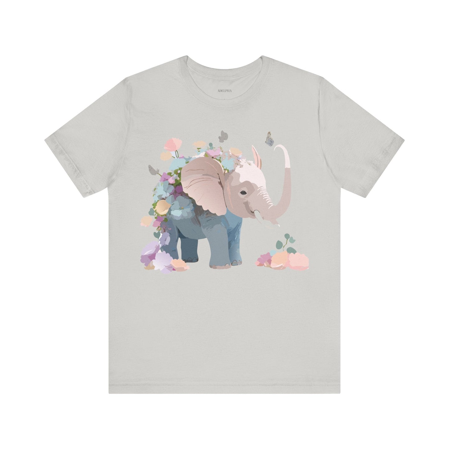 Elephant Graphic Tee Unisex Jersey Short Sleeve Art Design Adelpha Premium Vintage Inspired