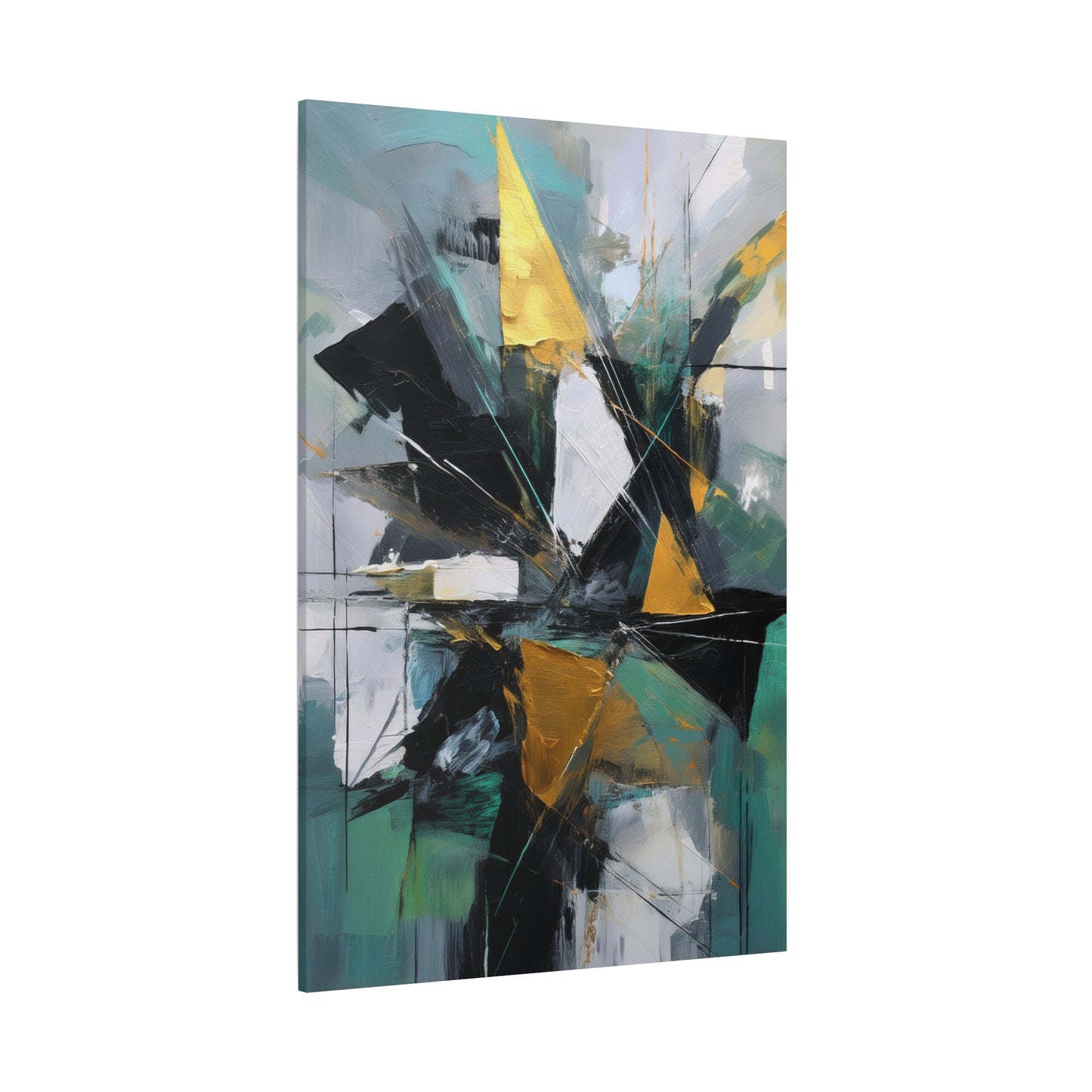 Abstract Oil Painting Print Canvas 20x24,20x30,24x30 24x32,24x36,30x40 32x48,36x48,40x60 Pine-Wood Inner Frame ABS-208