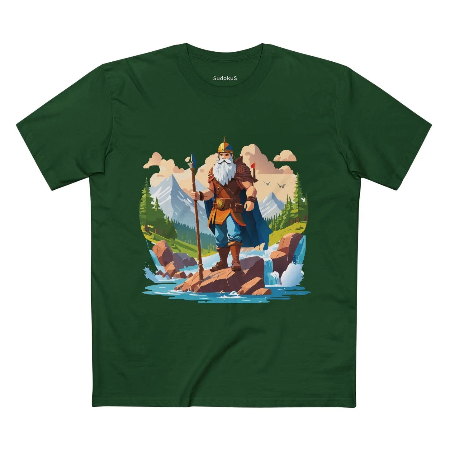 Viking Graphic Unisex 100 Cotton Staple Tee 28