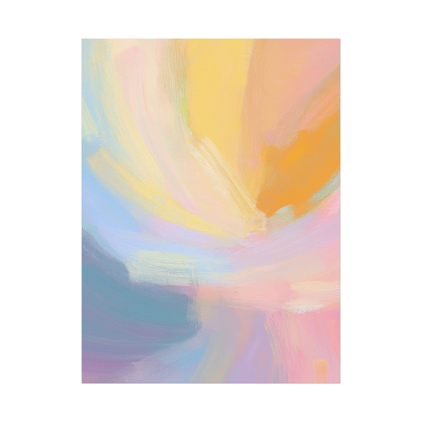 Abstract Pastel Painting Print Canvas 20x24,20x30,24x30 24x32,24x36,30x40 32x48,36x48,40x60 Pine-Wood Inner Frame ABS-95