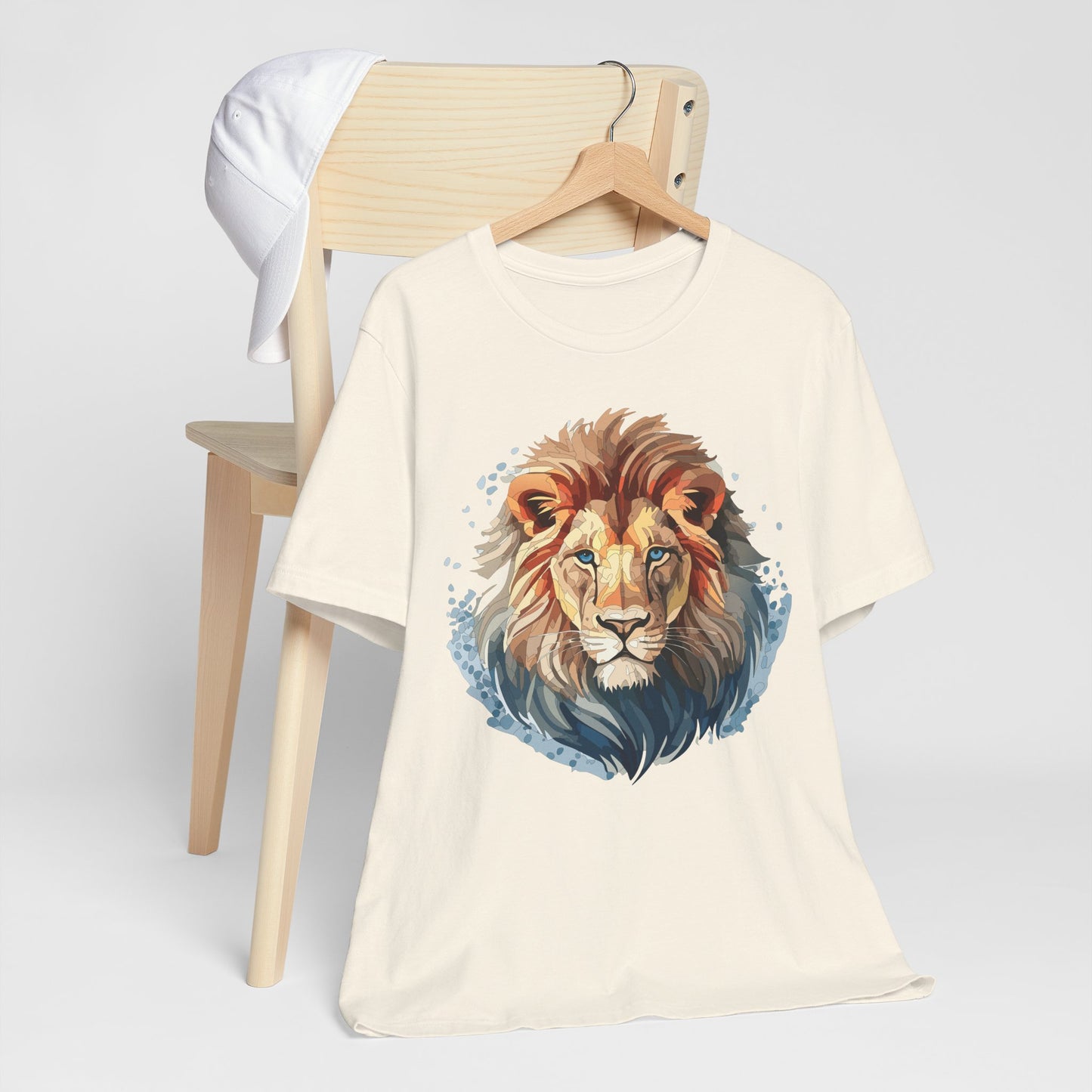 Lion Shirt, Animal Shirt, T-Shirt with Lion, Art Design Tee, Animal Tees, Safari T-Shirt 12