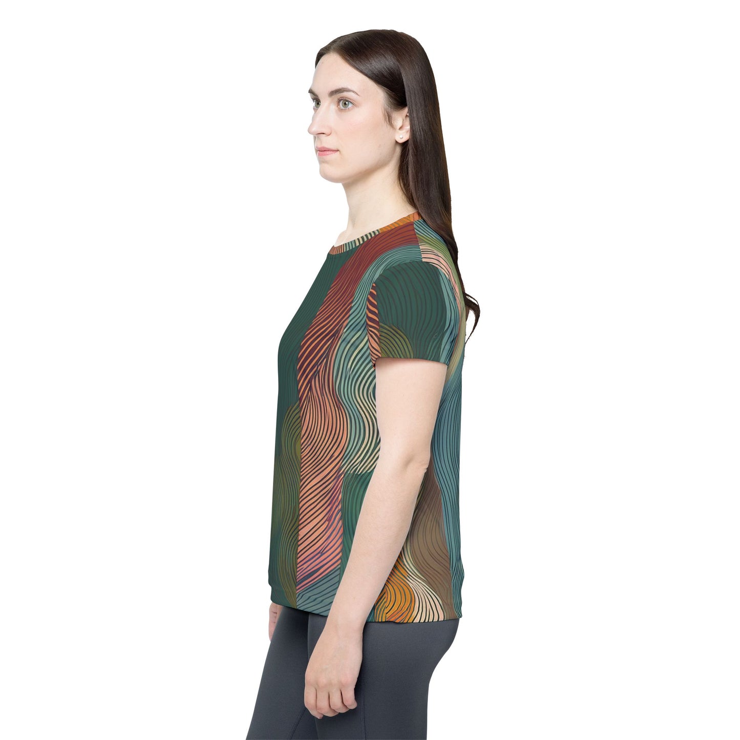 Abstract Print Shirt