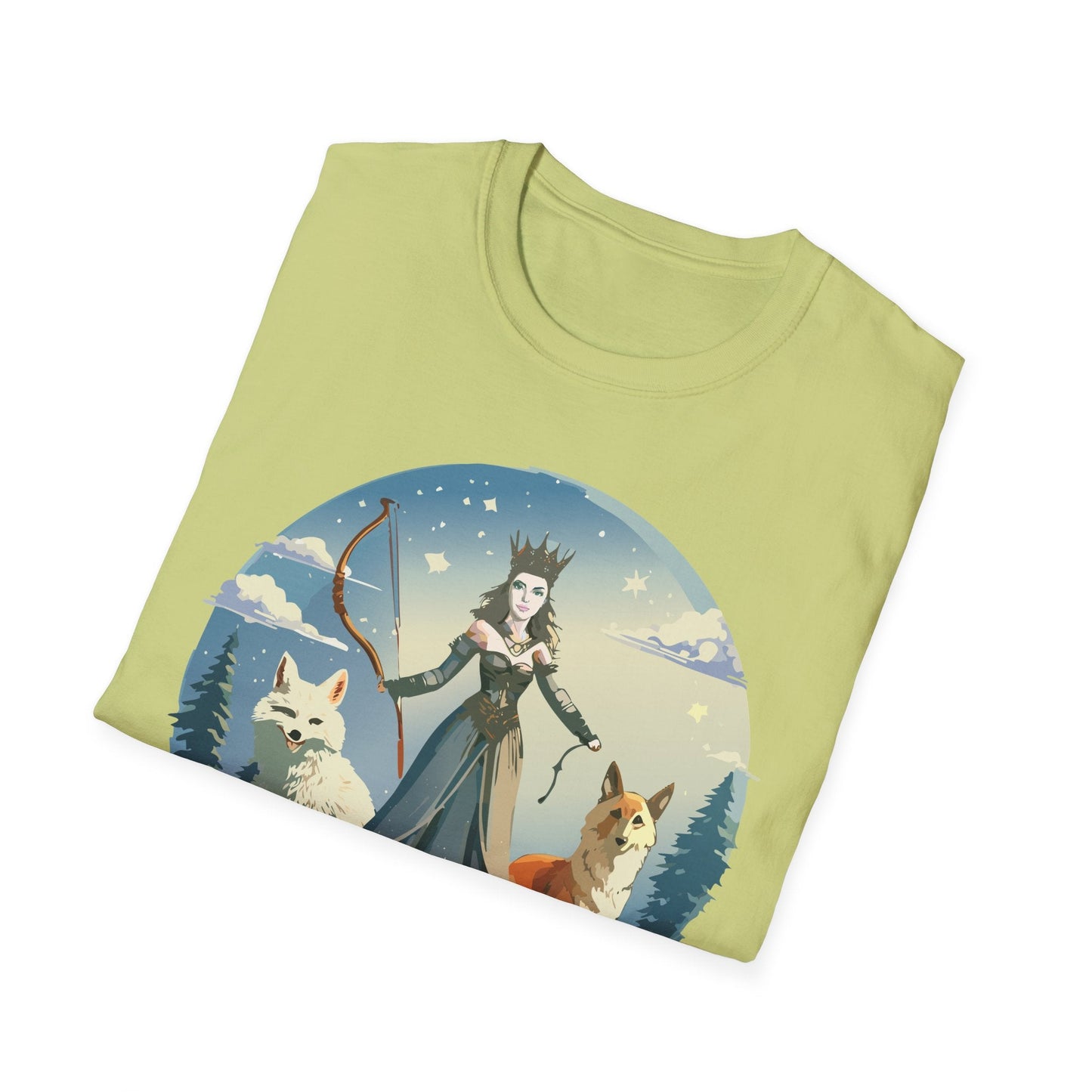 Women Graphic T Shirt Art Design Tee Unisex Softstyle Cotton Gildan 64000 Premium Comfort