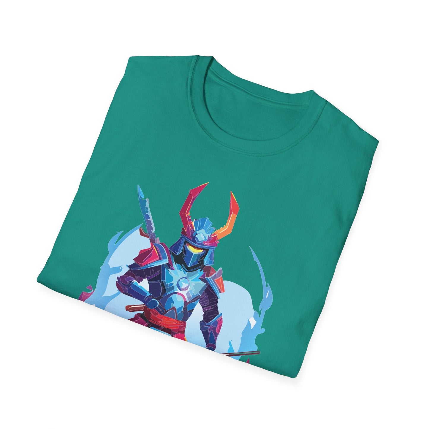 Samurai Shirt Unisex T Shirt 100 Percent Ring Spun Cotton Softstyle Tee Gildan 64000