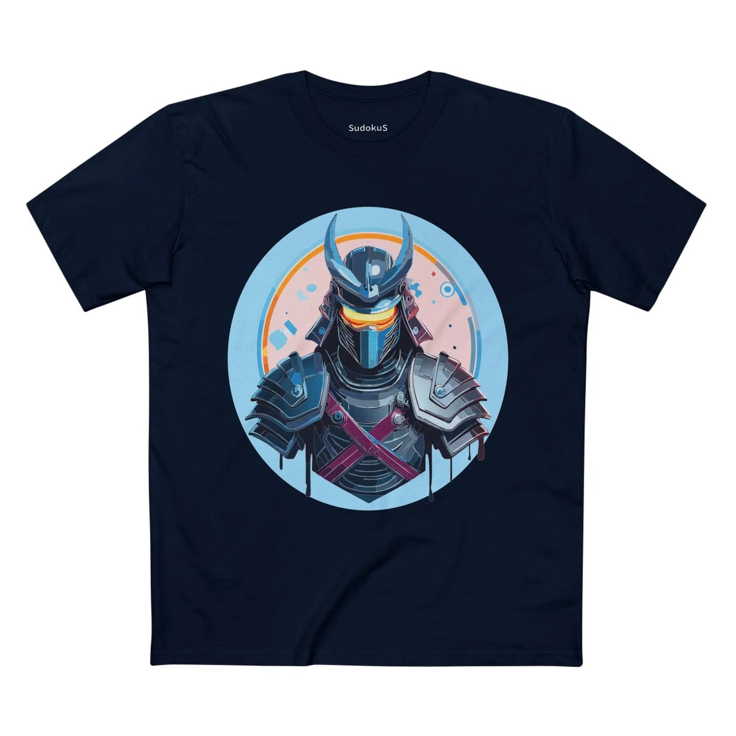 Samurai Graphic Unisex 100 Cotton Staple Tee 13