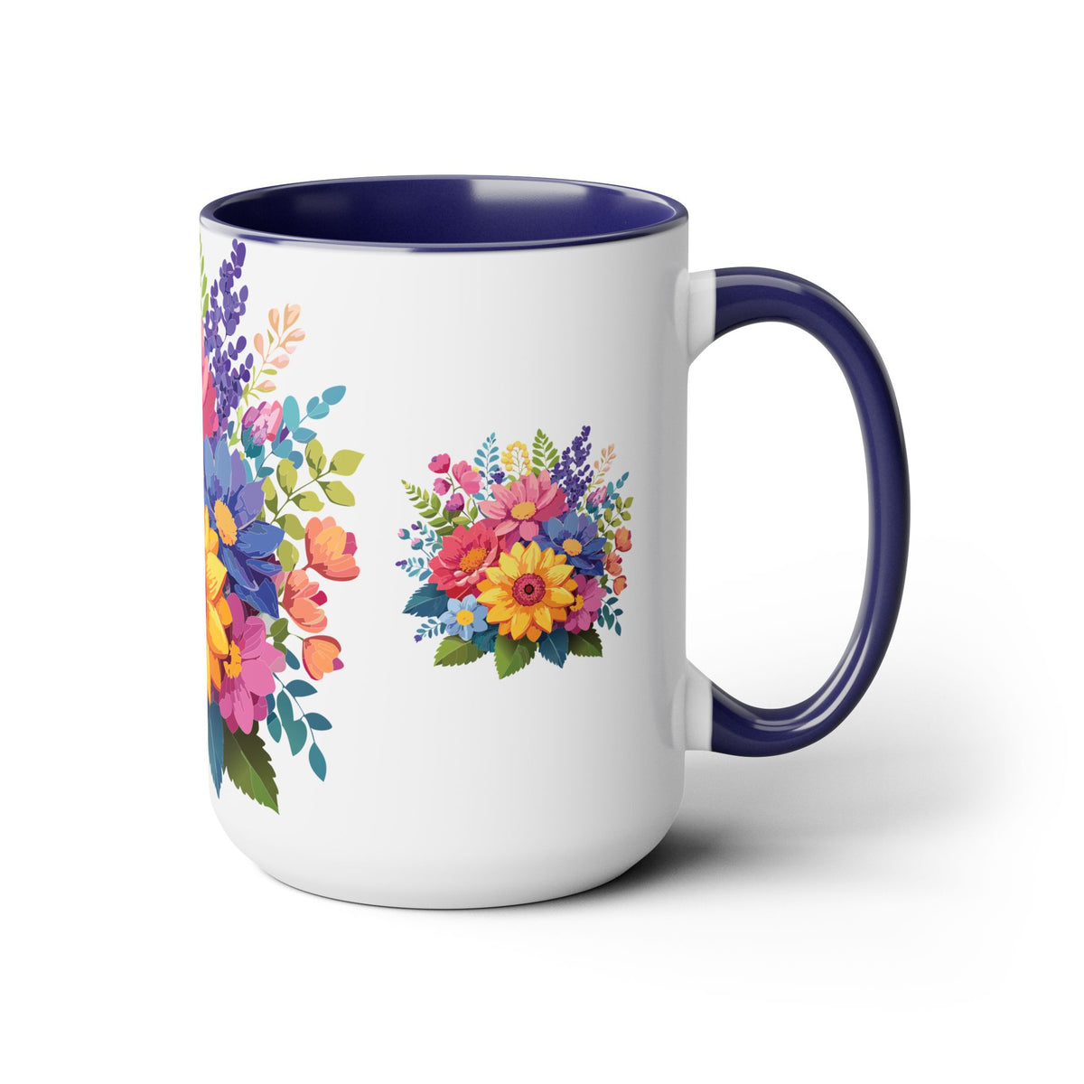 Floral Mug, Floral Cup