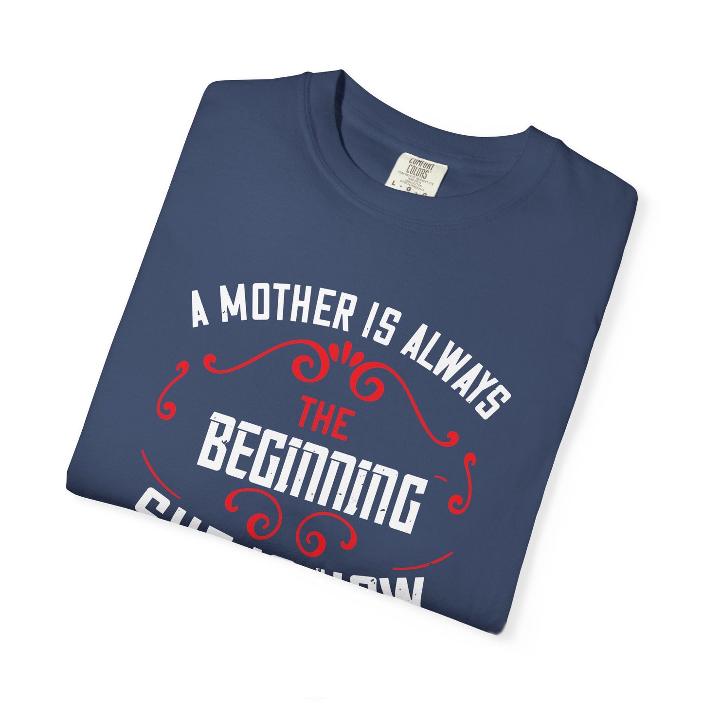 Mom T-shirt Mother Day Mama Tee Unisex Comfort Colors Garment-Dyed Cotton h53