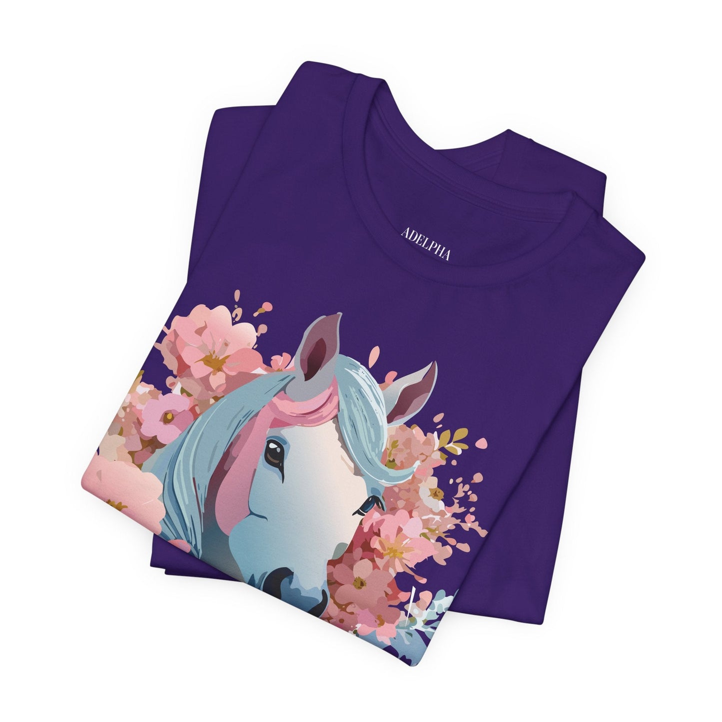 Horse Graphic Unisex 100 Cotton Vintage Animal Art T-Shirt 14