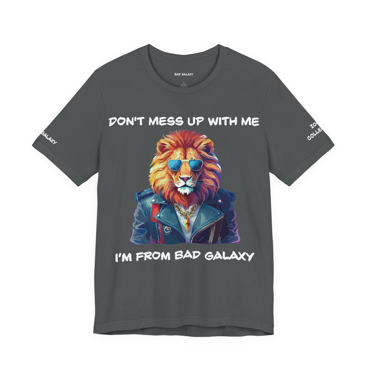 Animal Graphic Unisex Cotton Bella+Canvas Tee with Art Design b10