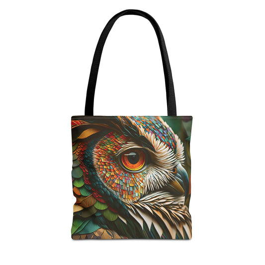 Bolsa de lona con estampados de animales 