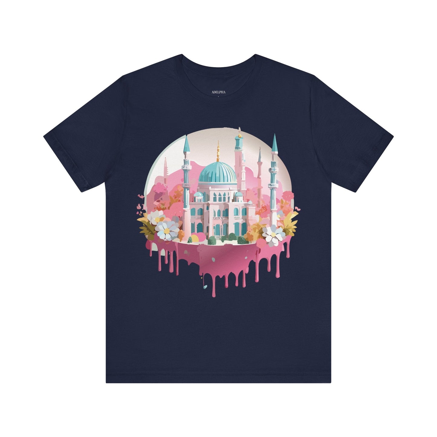Istanbul Tourist Shirt Unisex Graphic Tee By Adelpha Premium Vintage Art Design Edition
