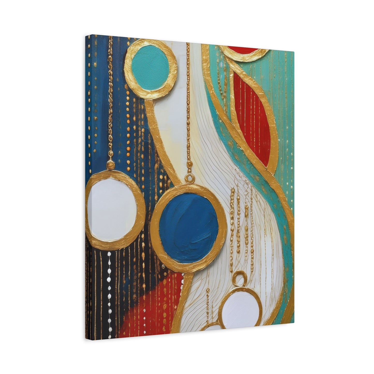Abstract Oil Painting Print Canvas 20x24,20x30,24x30 24x32,24x36,30x40 32x48,36x48,40x60 Pine-Wood Inner Frame ABS-103