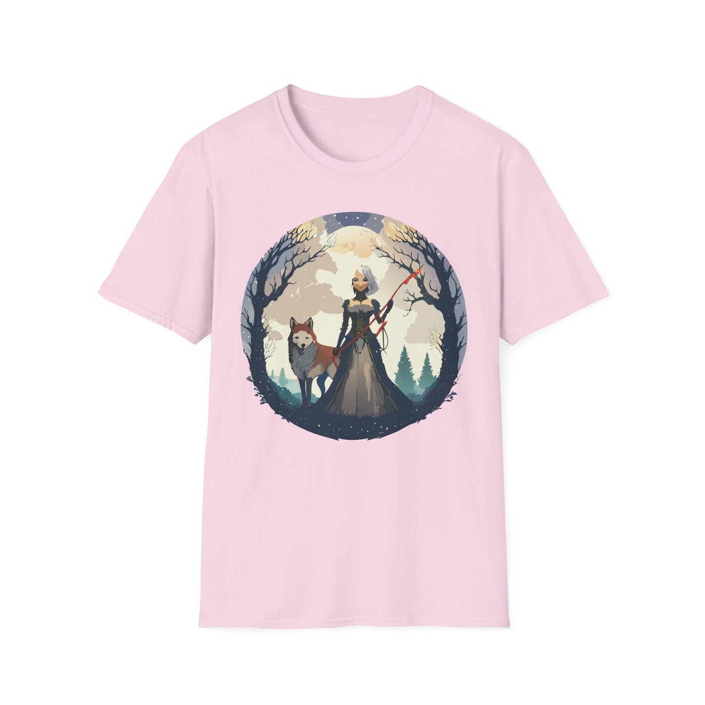 Womens Graphic T Shirts Ladies Art Design Tee Unisex Softstyle Cotton Tee Everyday Comfort