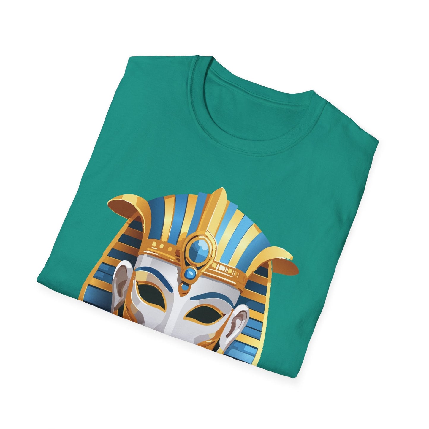 Mask Tee Shirt Unisex Gildan Softstyle 64000 Cotton Tee With Masquerade Design Artwork