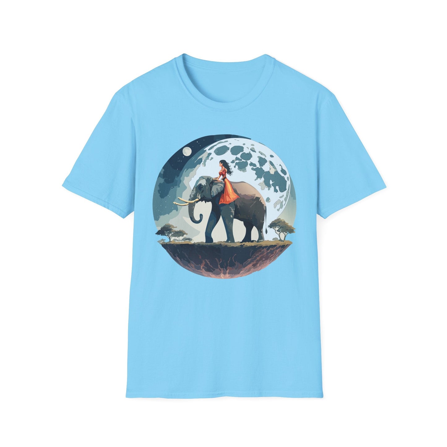 Womens Graphic T Shirt Art Design Tee SoftStyle Gildan 64000 100 Percent Ring Spun Cotton Comfort