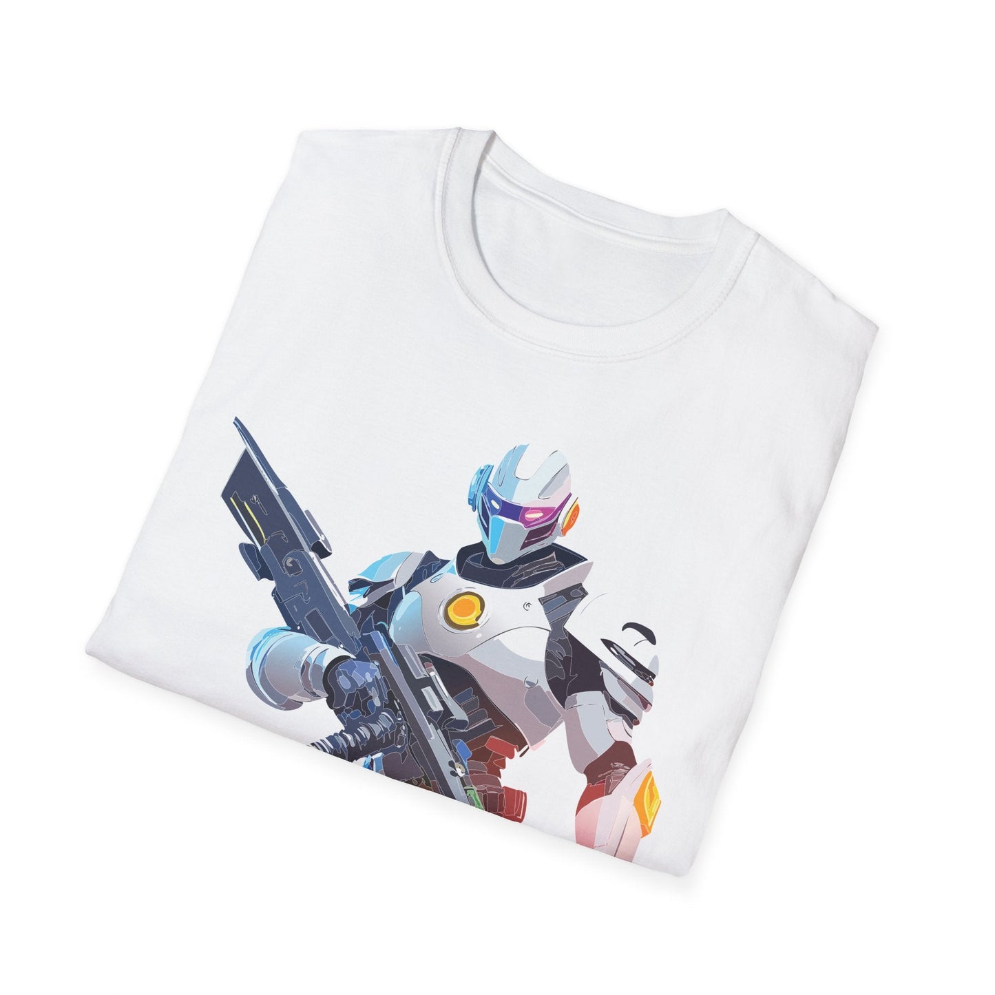 Unisex Robocop T Shirt Graphic With Classic Robocop Design Softstyle 100 Cotton Tee