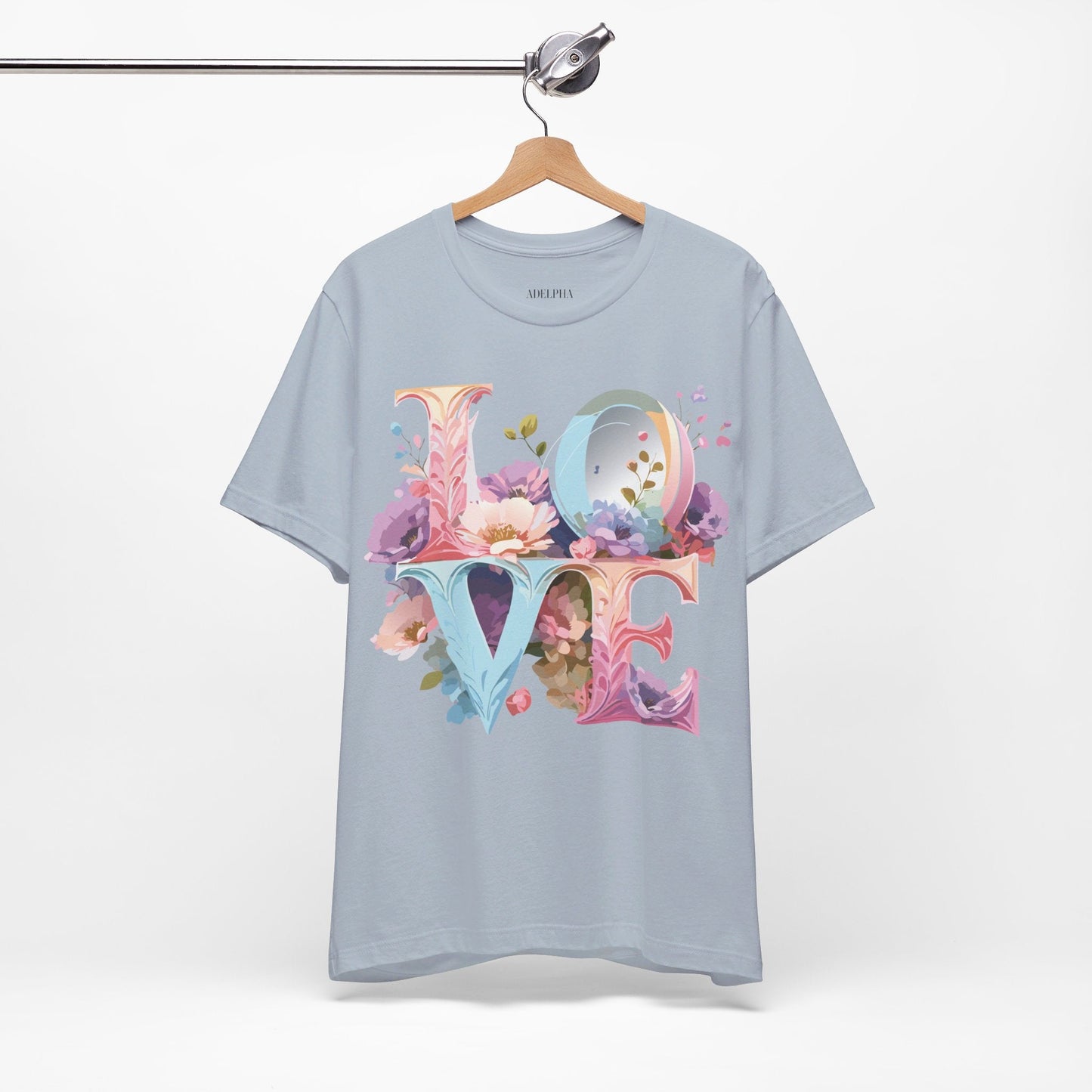 Adelpha Valentine Graphic Tee Unisex Short Sleeve Vintage Inspired Art Design for Everyday Wear
