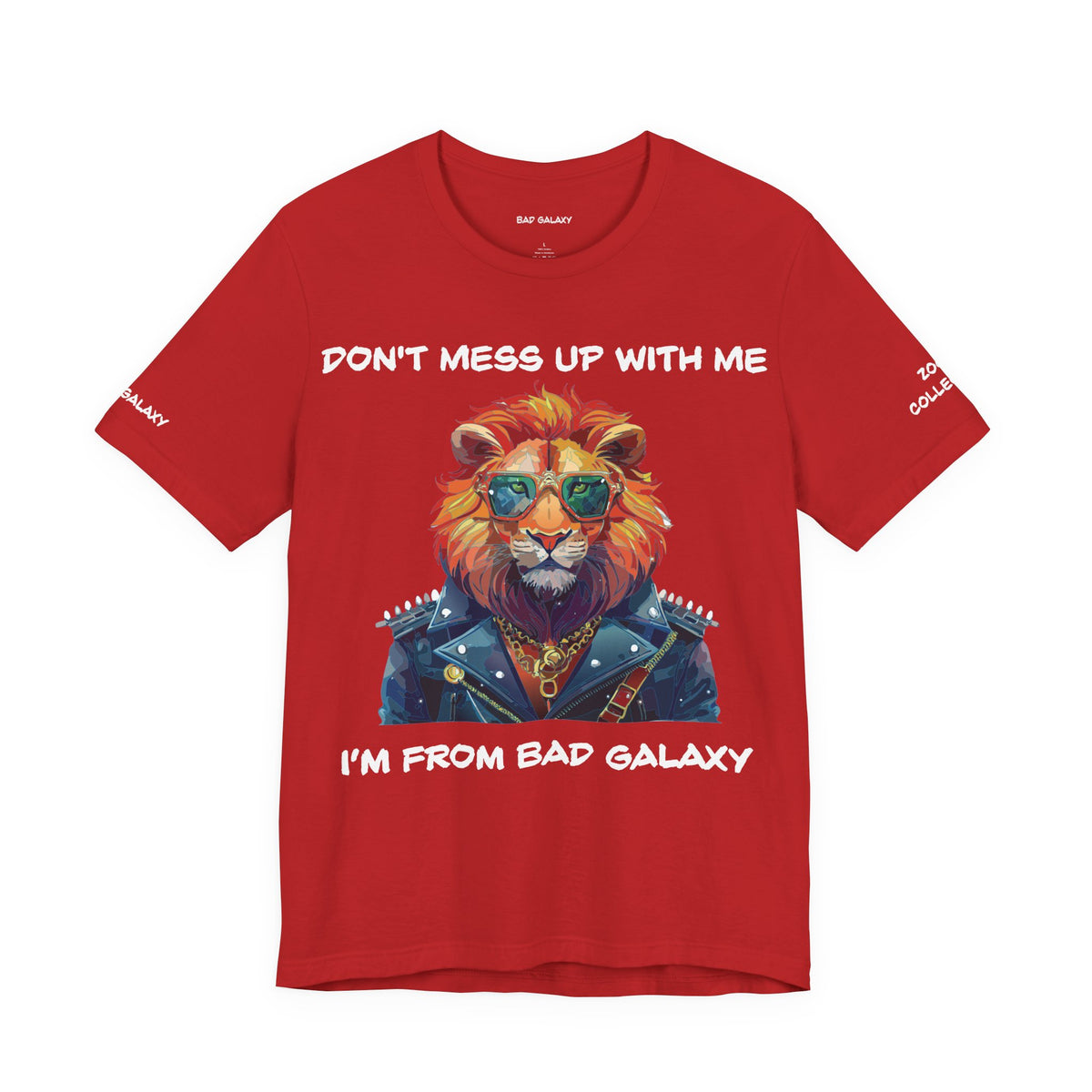 Animal Graphic Unisex Cotton Bella+Canvas Tee with Art Design b5