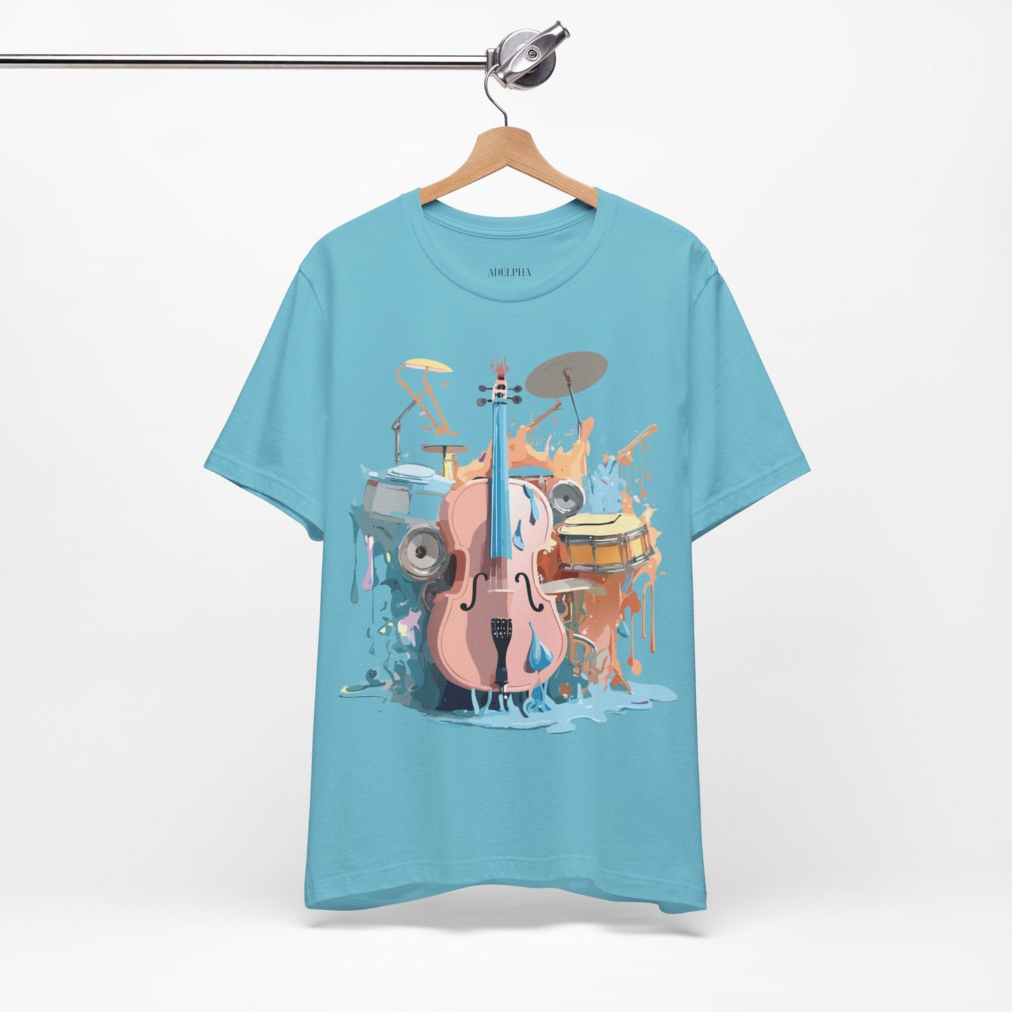 Adelpha Graphic Tee Unisex Short Sleeve Shirt With Vintage Inspired Artwork Design
