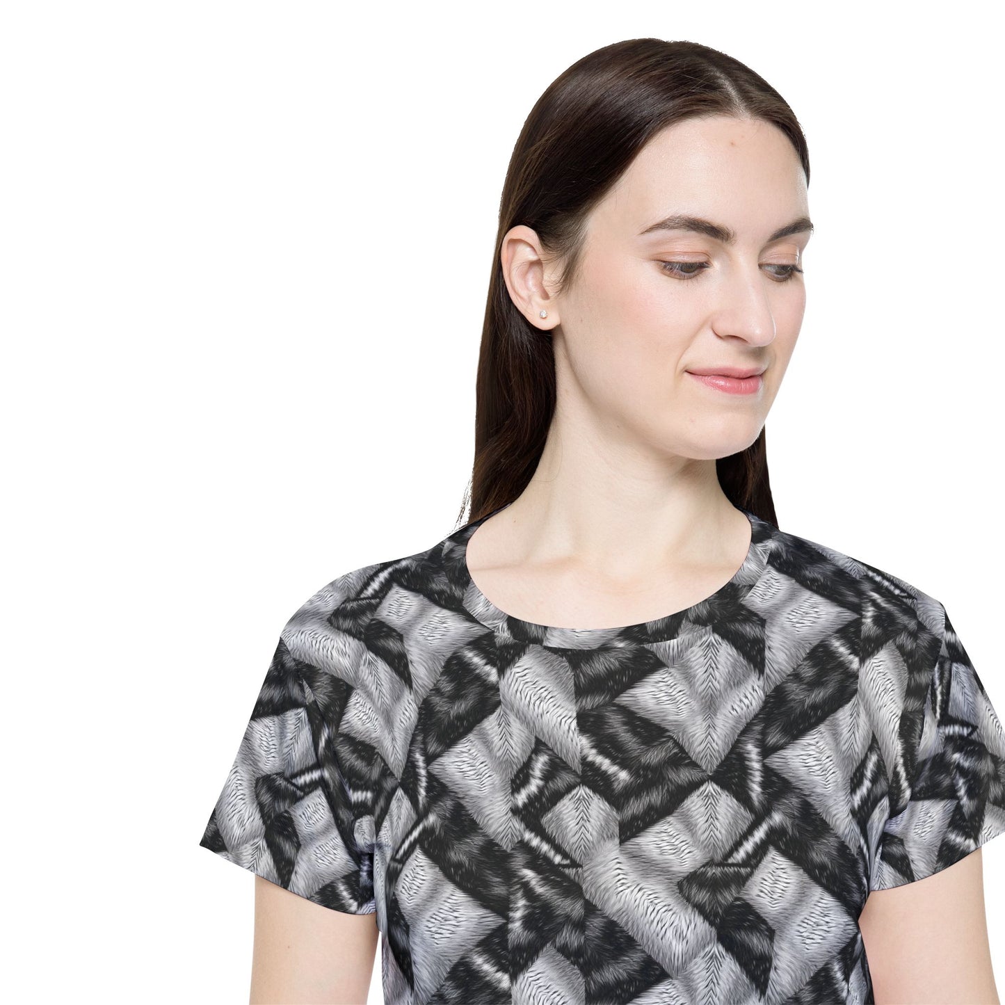 Abstract Print Shirt, Shirt with Abstract Print