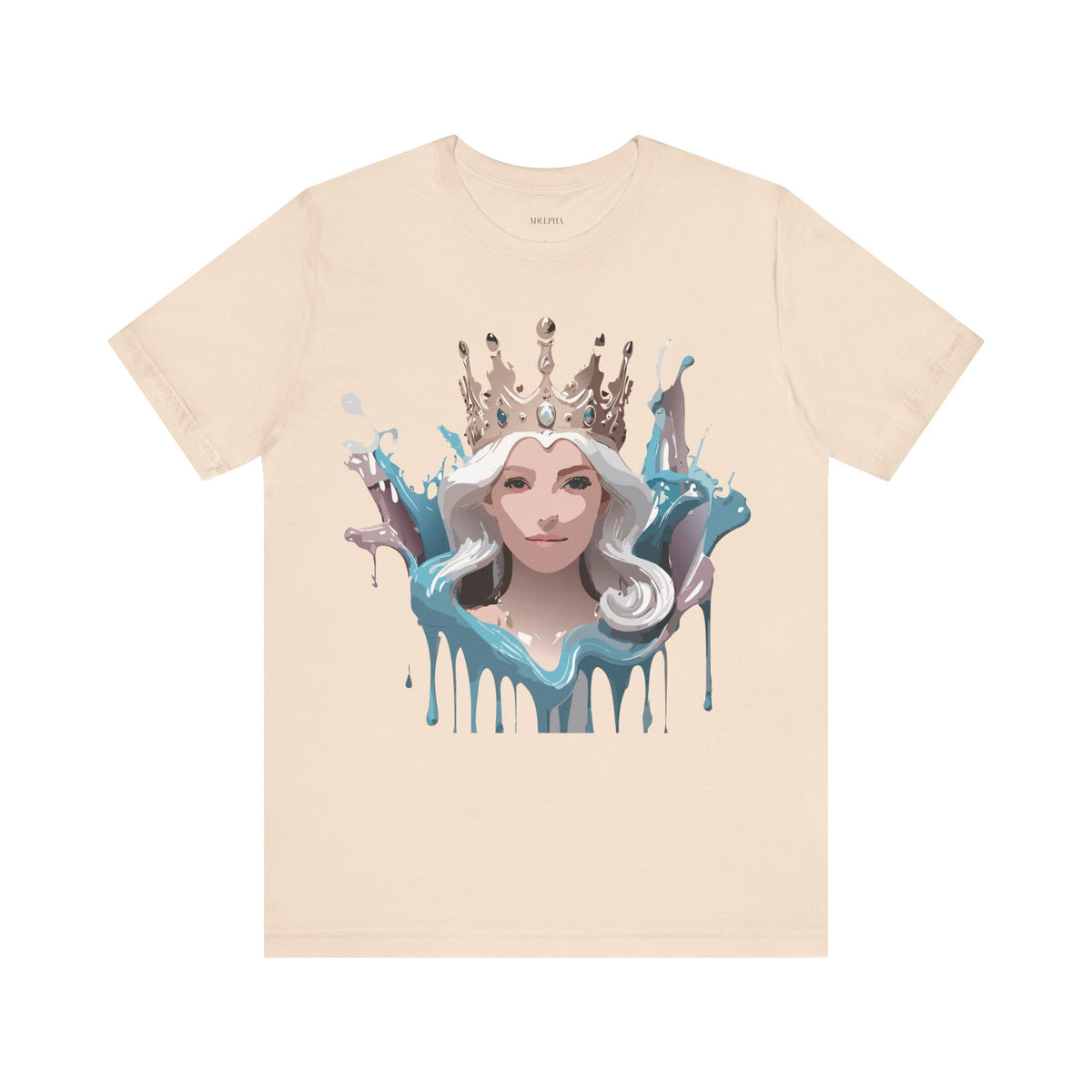 Queen Graphic Unisex Cotton Bella+Canvas Tee with Art Design m194