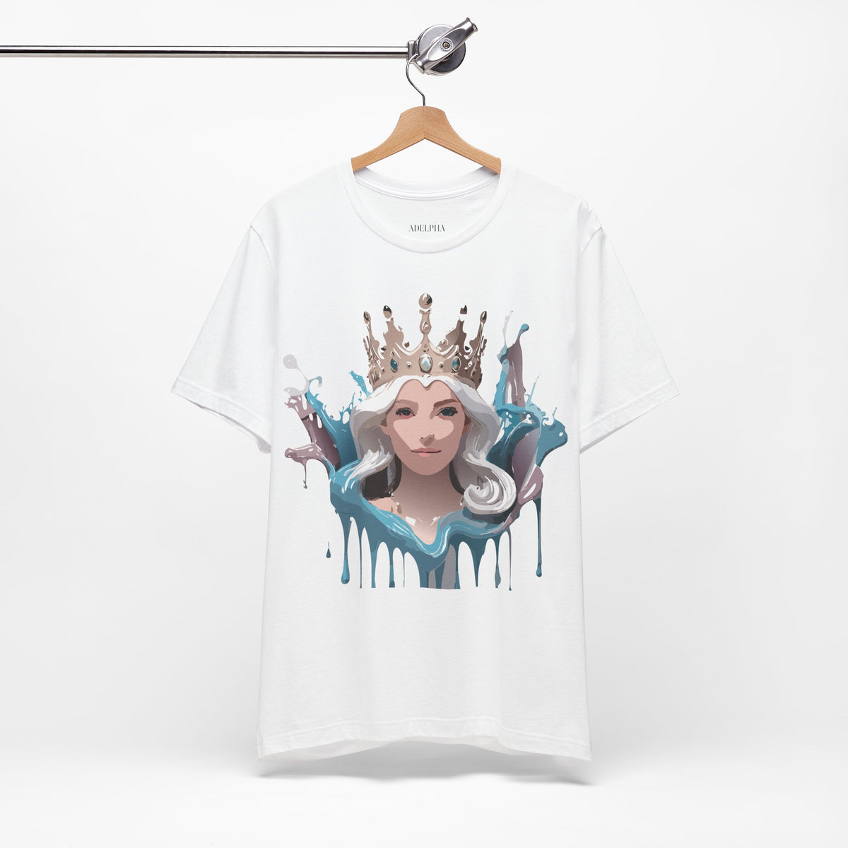 Queen Graphic Unisex Cotton Bella+Canvas Tee with Art Design m194