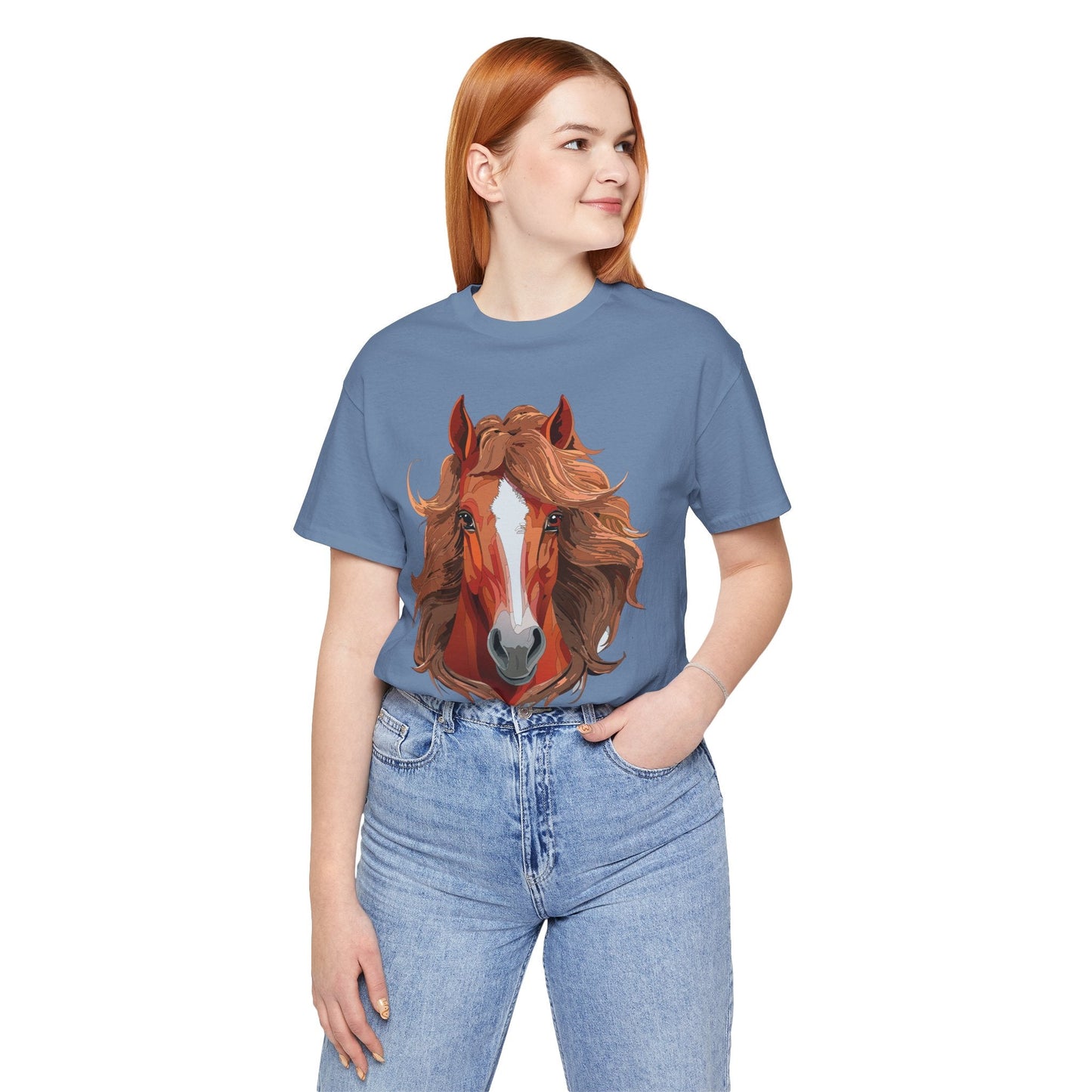 Unisex Animal Graphic Tee Shirt With Wild Animals Art Design For Everyday Casual Comfort Wear