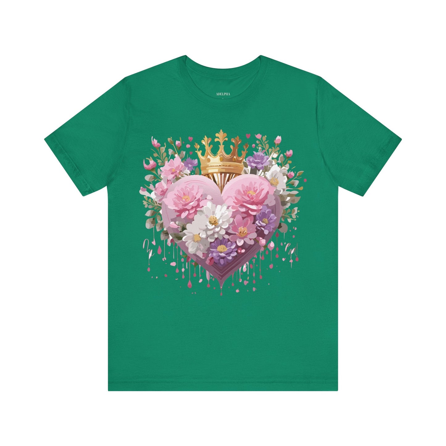 Valentine Graphic T Shirt Unisex Jersey Short Sleeve Adelpha Art Design Tee Vintage Inspired