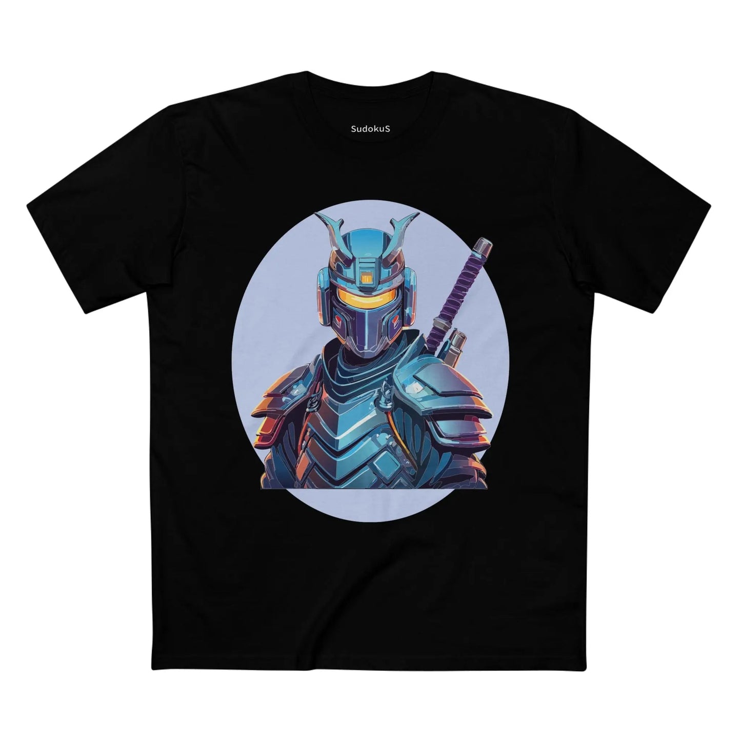 Samurai Graphic Unisex 100 Cotton Staple Tee 12