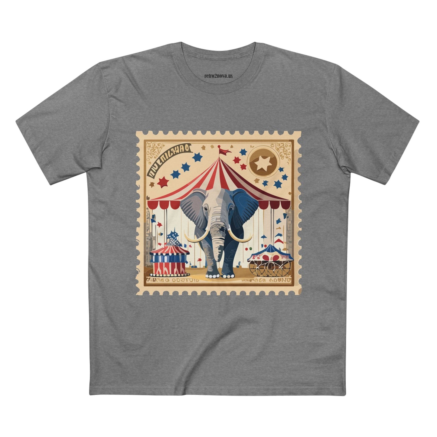 Stamp Shirt Postage Stamp Tee Unisex Premium Cotton Original Art Design From Retro2Nova PS 50