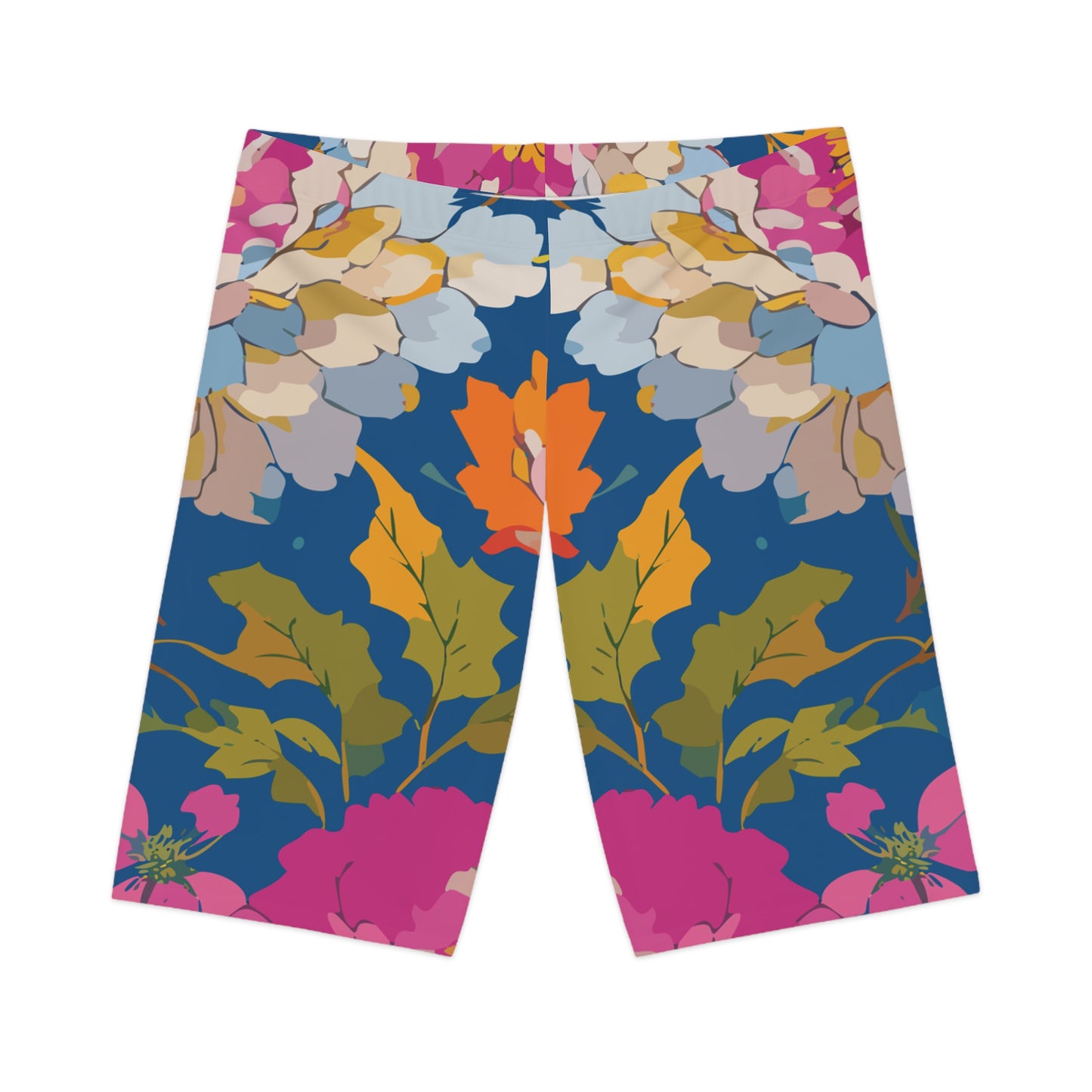 Bike Shorts with Floral prints