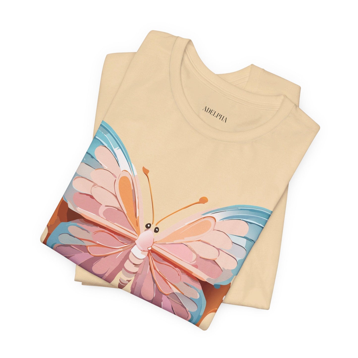 Adelpha Vintage Inspired Graphic Tee Unisex Short Sleeve Shirt