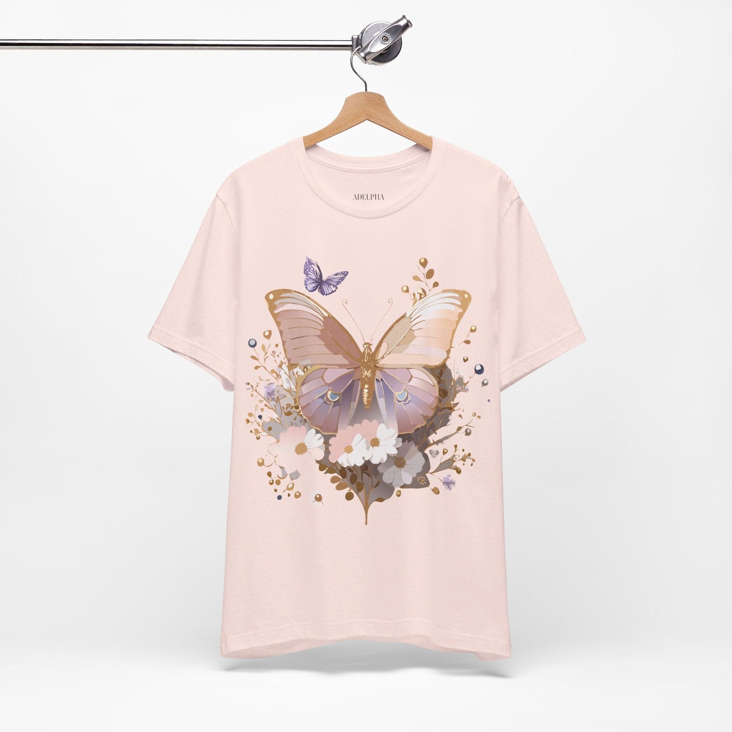 Adelpha Graphic Tee Unisex Jersey Short Sleeve Vintage Inspired Art Design Tee